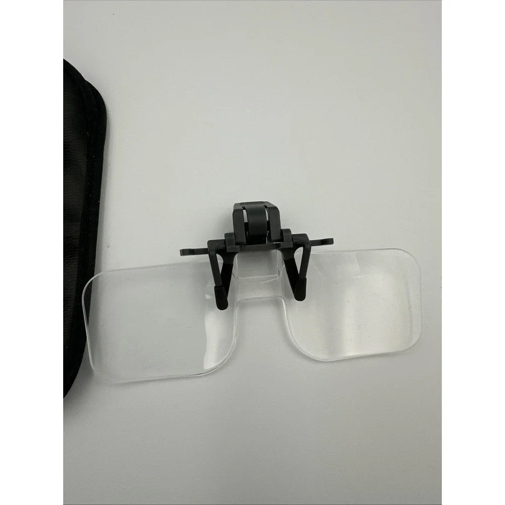Carson Clip And Flip, Clip-On, Flip-Up Magnifying Lenses For Fly Tying, Reading